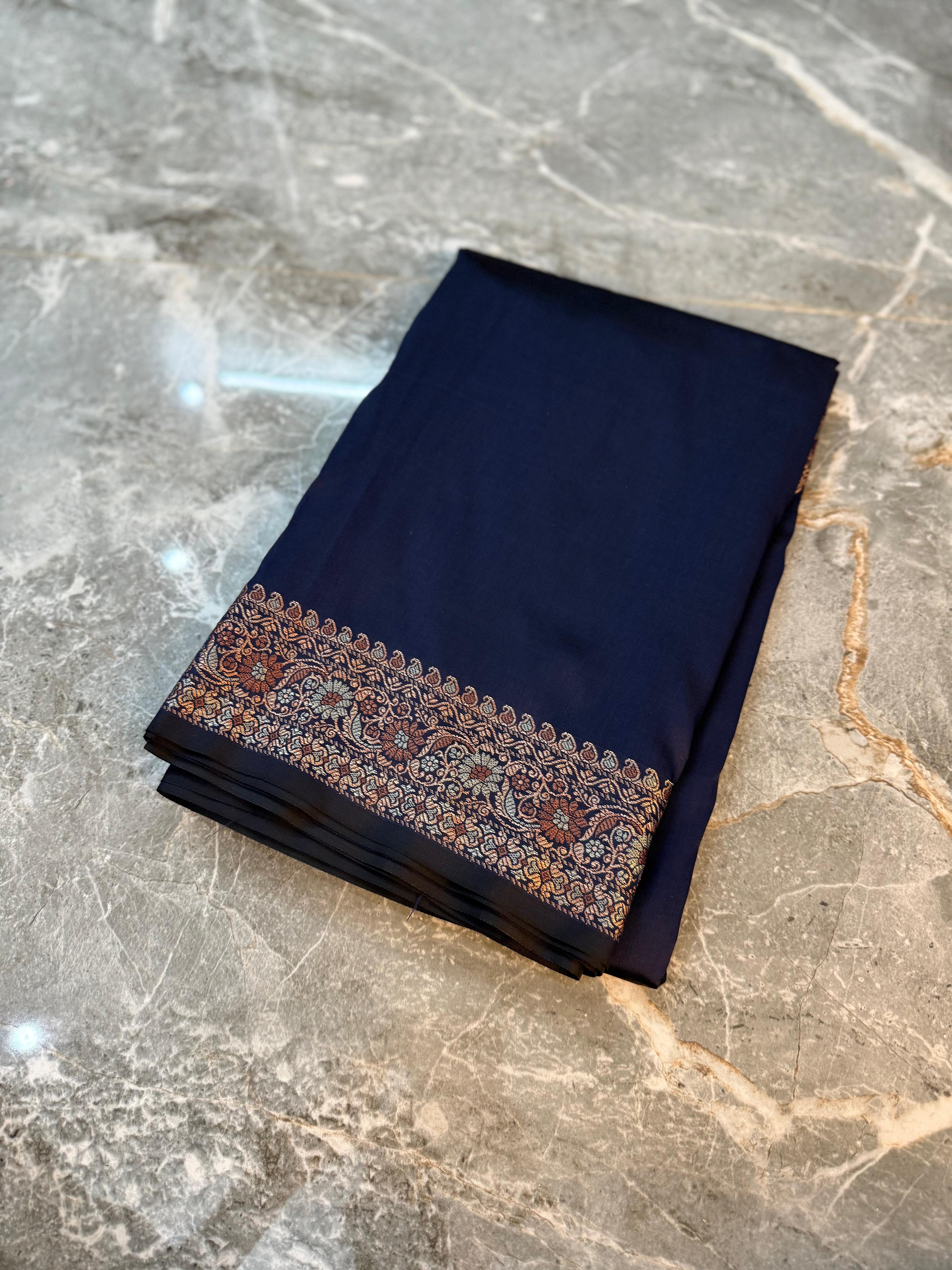 Beautiful Banarasi Semi Mashru Silk Woven Premium Quality Saree