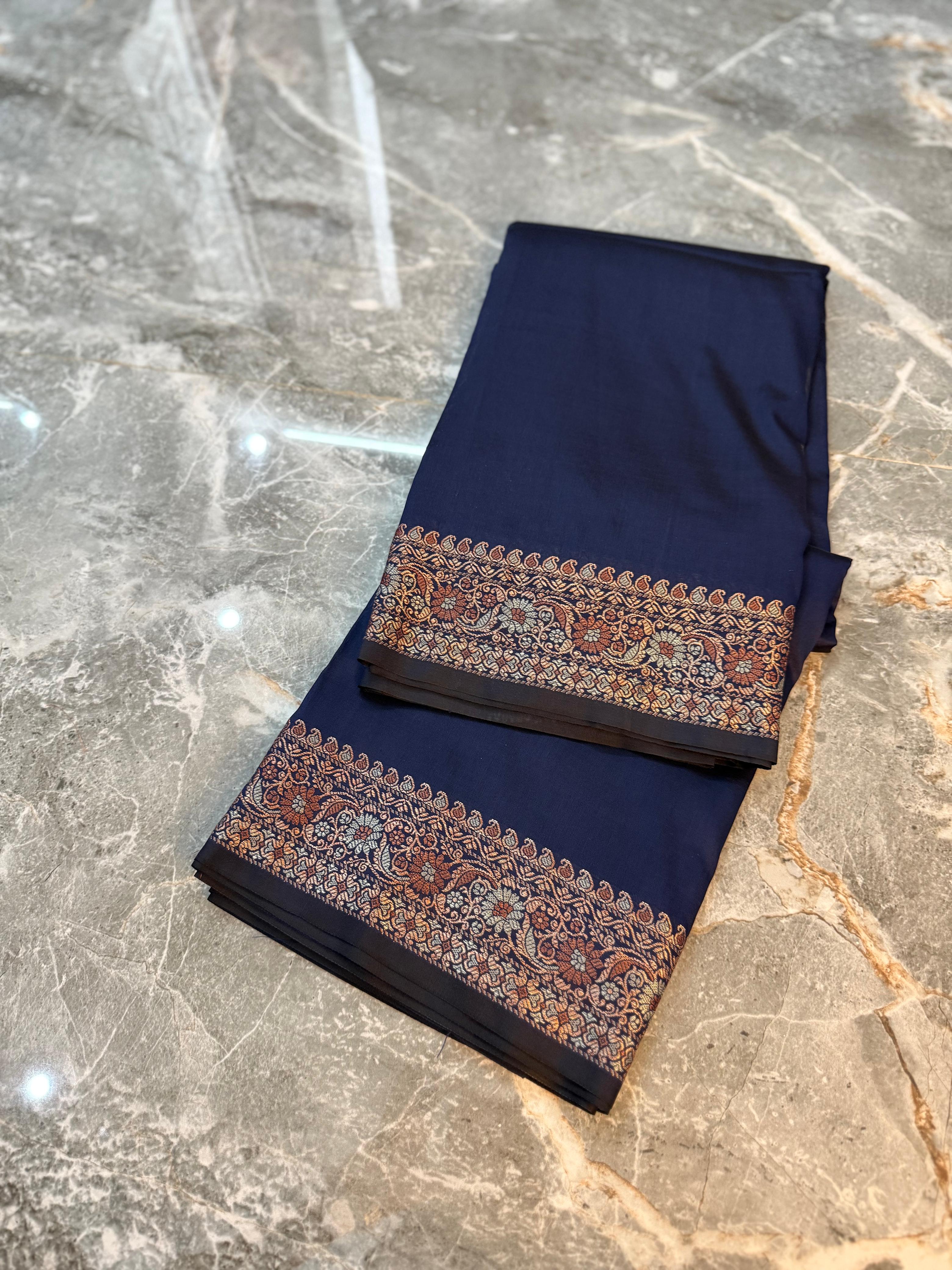 Beautiful Banarasi Semi Mashru Silk Woven Premium Quality Saree