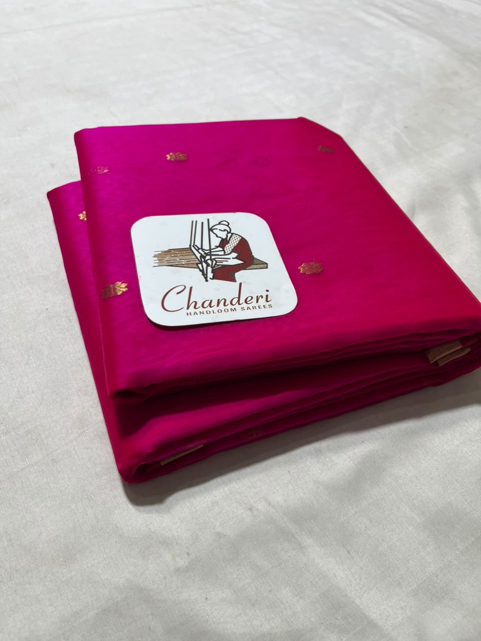 Pink Premium Katan Silk Saree with Elegant Small Zari Border