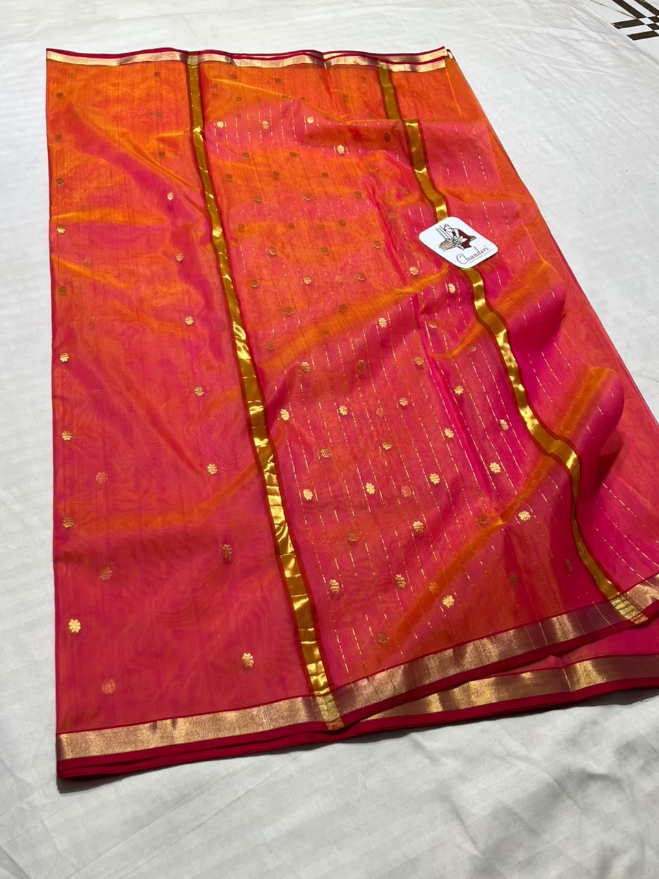 Premium Katan Silk Saree with Elegant Small Zari Border