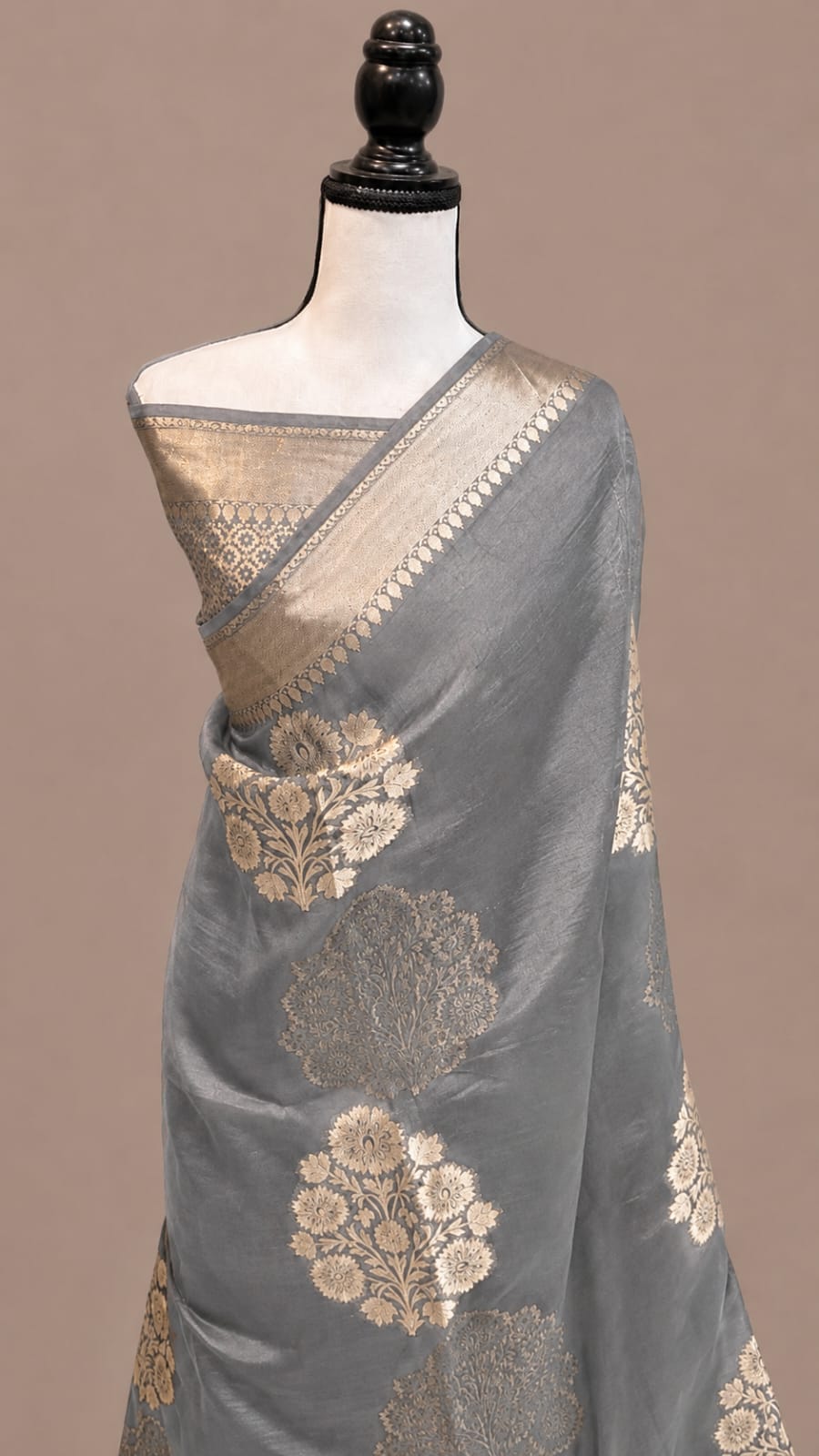 Beautiful Banaras Soft Raw Mango Silk Woven Premium Quality Saree