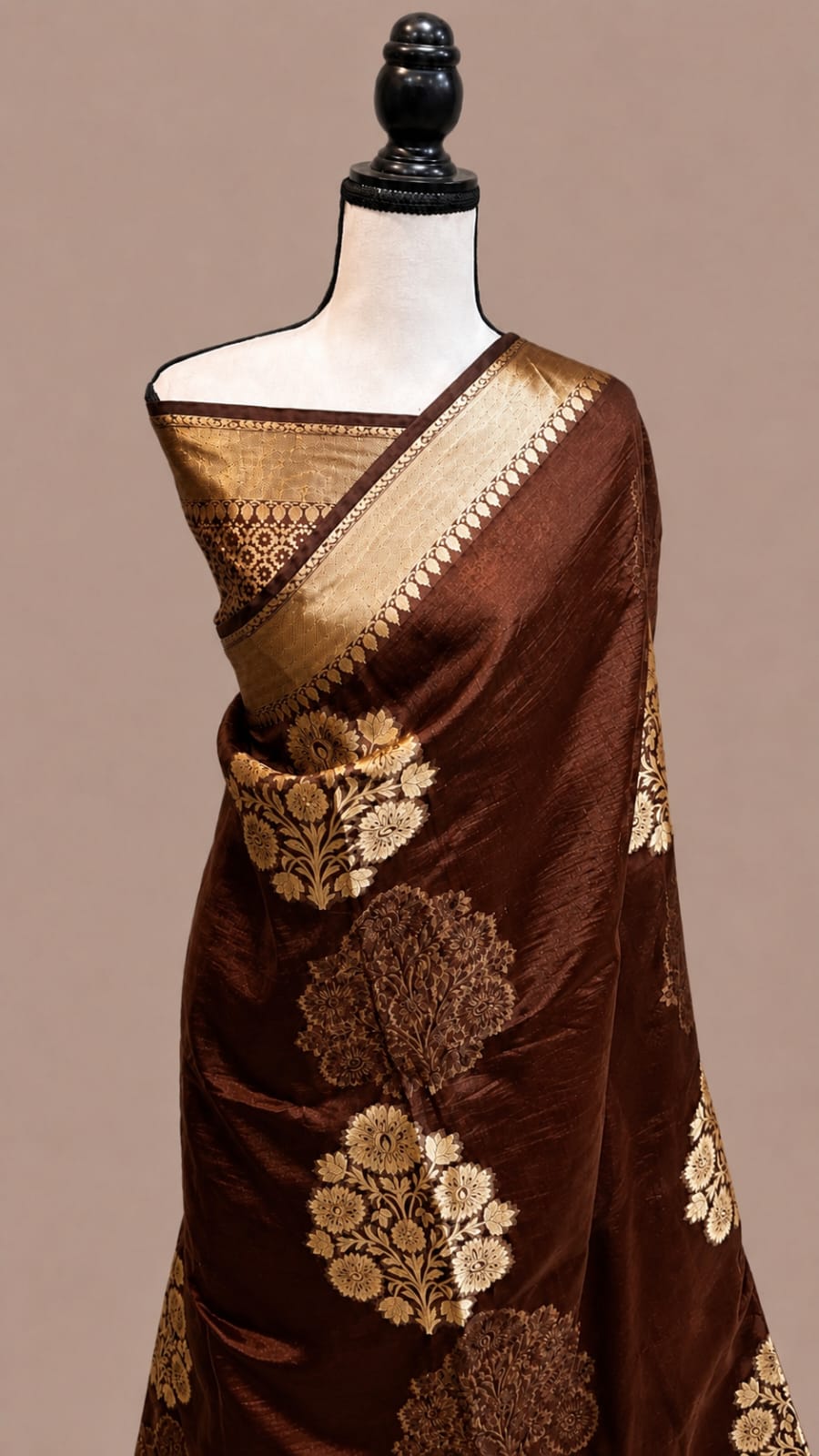 Beautiful Banaras Soft Raw Mango Silk Woven Premium Quality Saree
