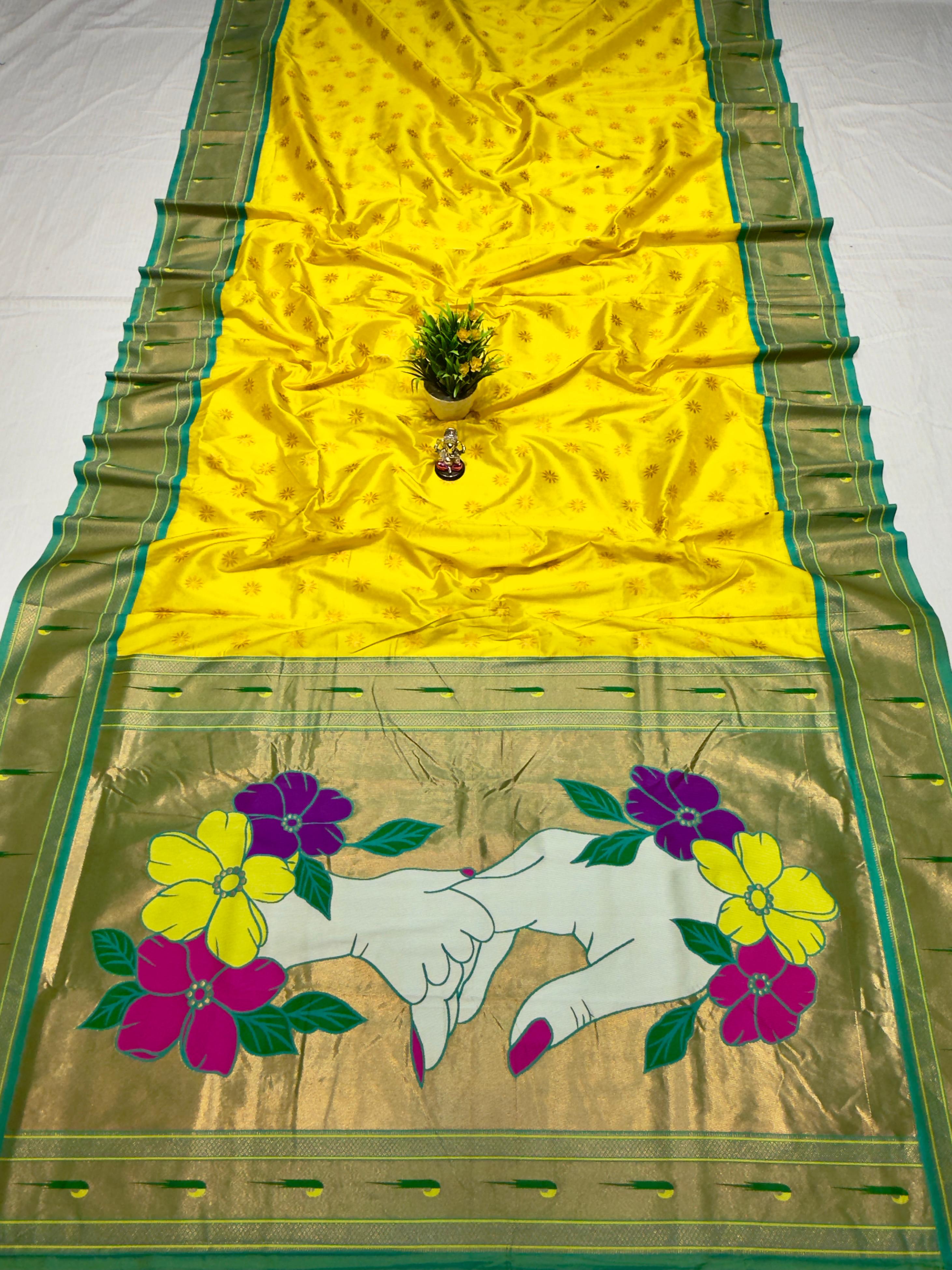 Kadiyal Paithani – Premium Katan Silk Saree