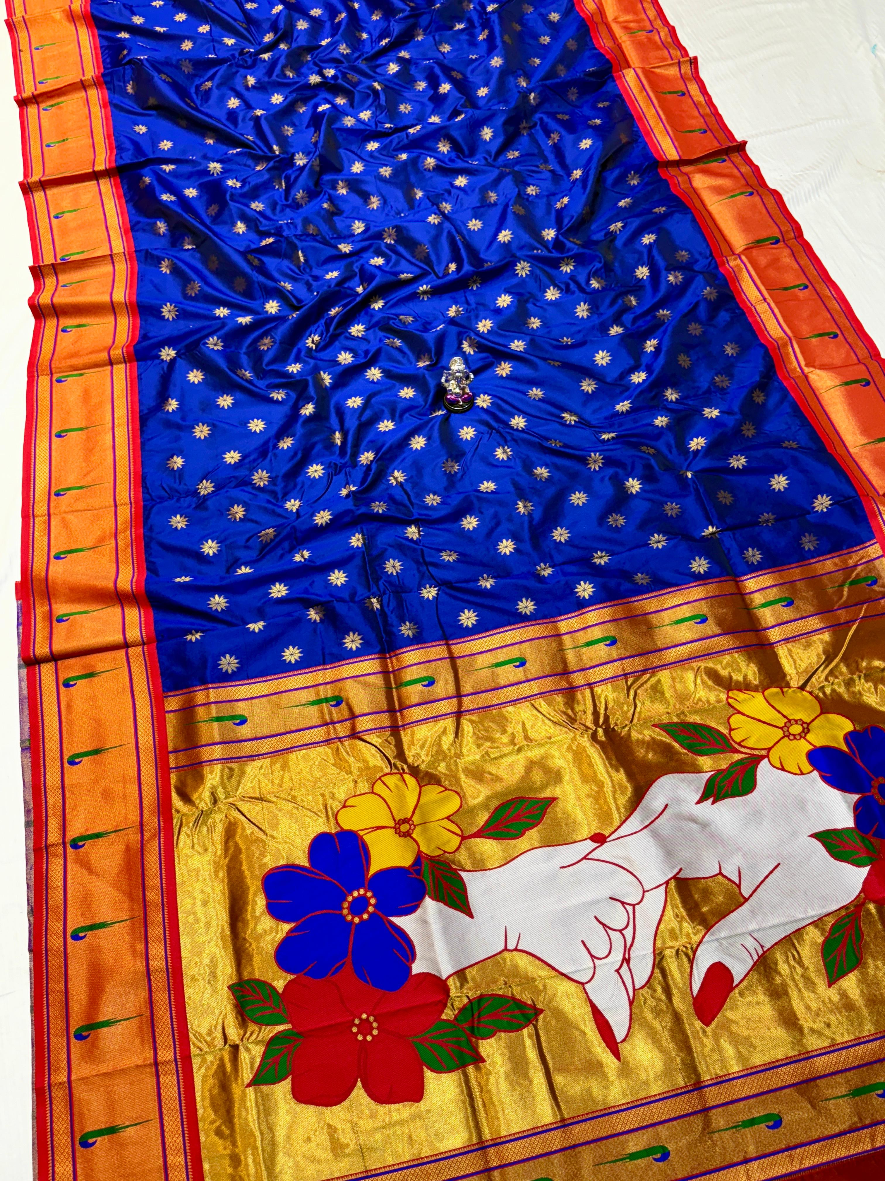 Kadiyal Paithani – Premium Katan Silk Saree