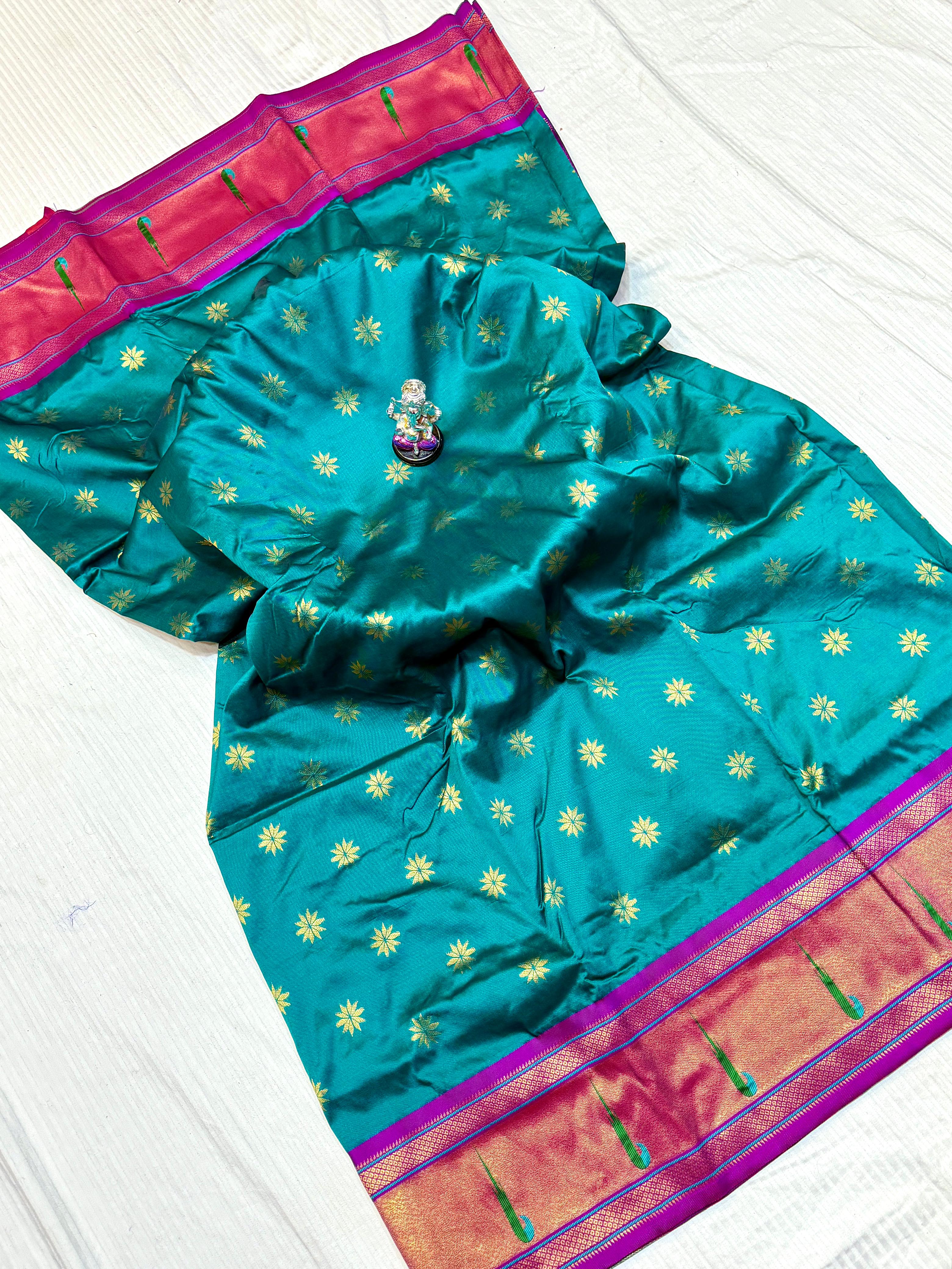 Kadiyal Paithani – Premium Katan Silk Saree