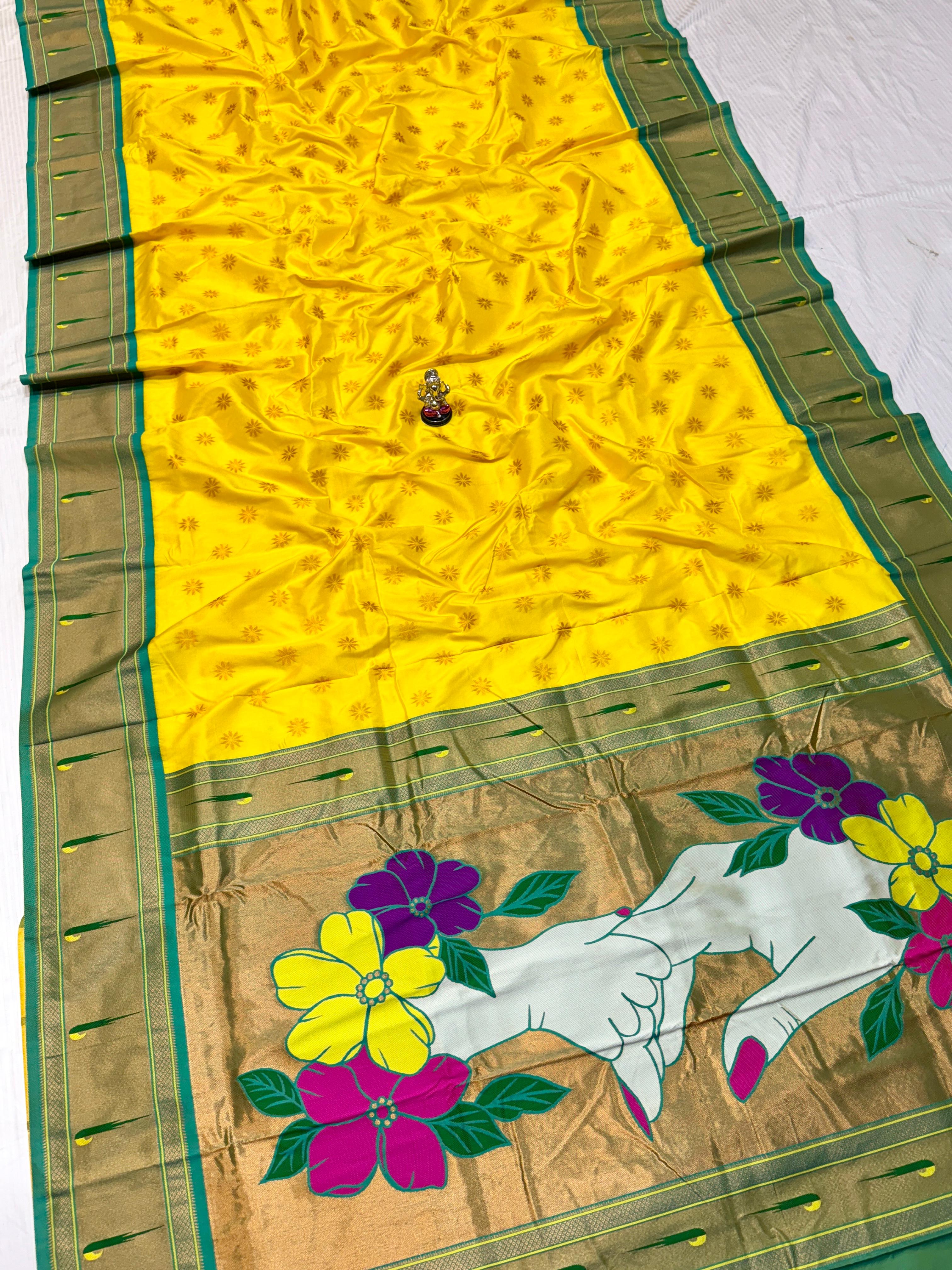 Kadiyal Paithani – Premium Katan Silk Saree