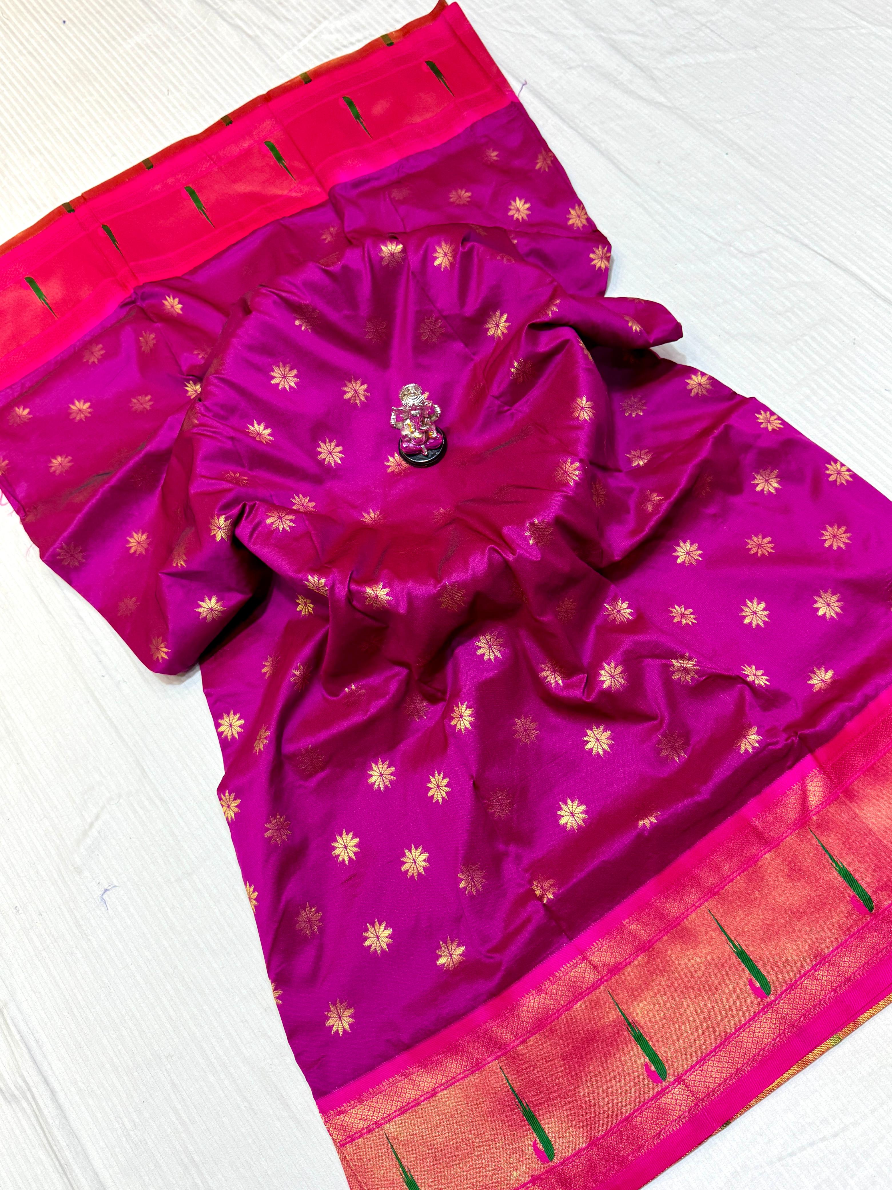 Kadiyal Paithani – Premium Katan Silk Saree