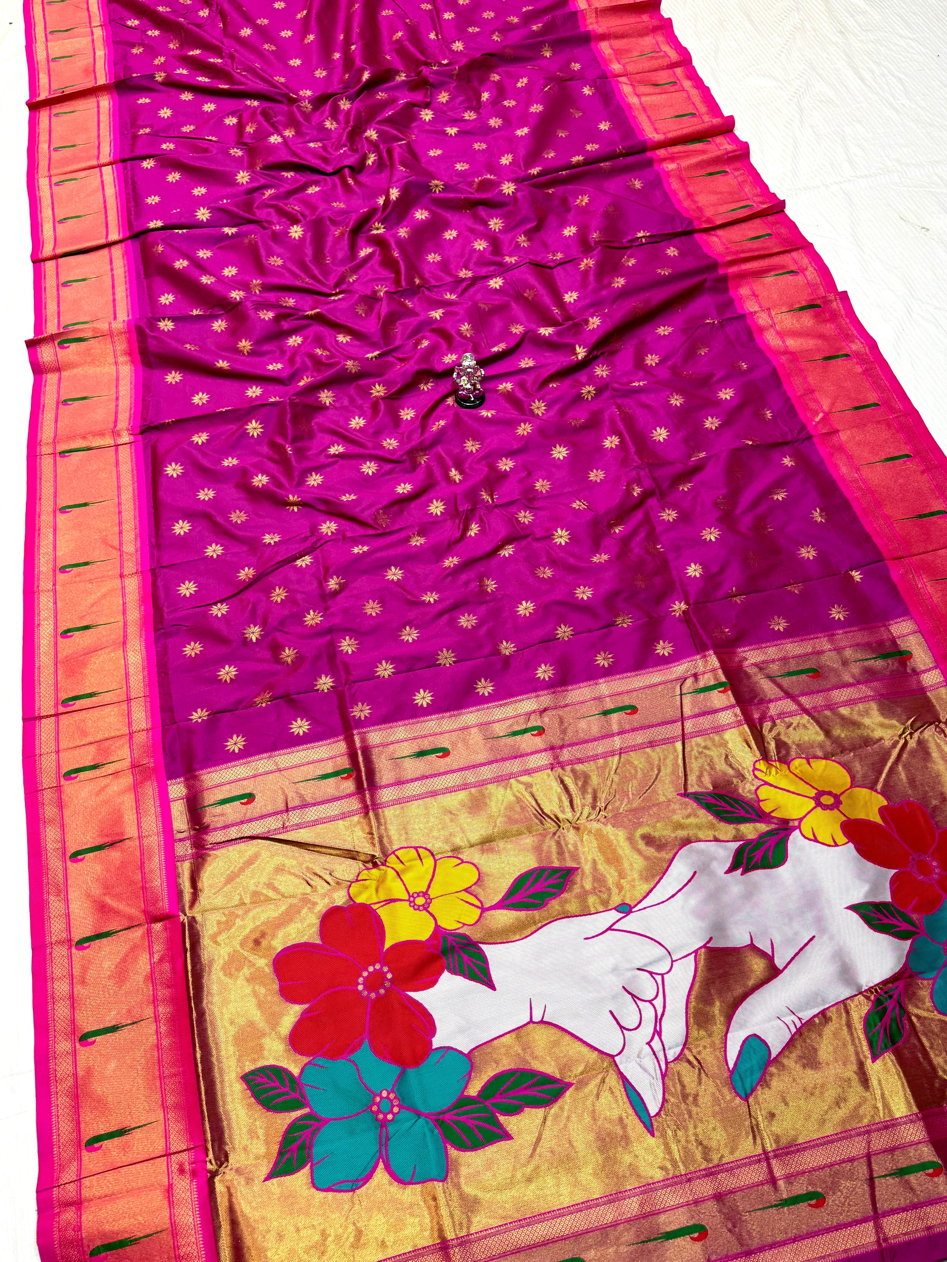 Kadiyal Paithani – Premium Katan Silk Saree