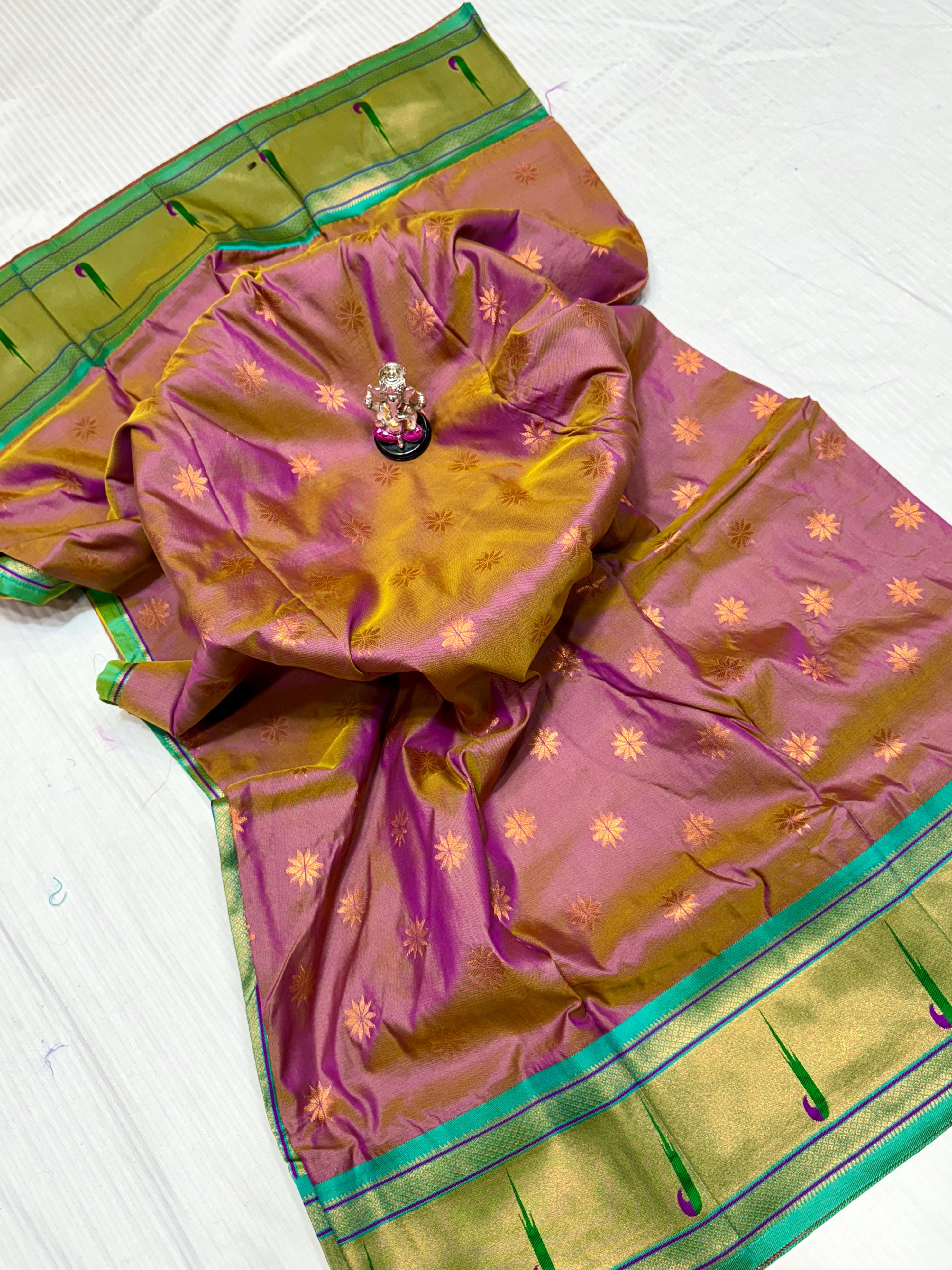 Kadiyal Paithani – Premium Katan Silk Saree