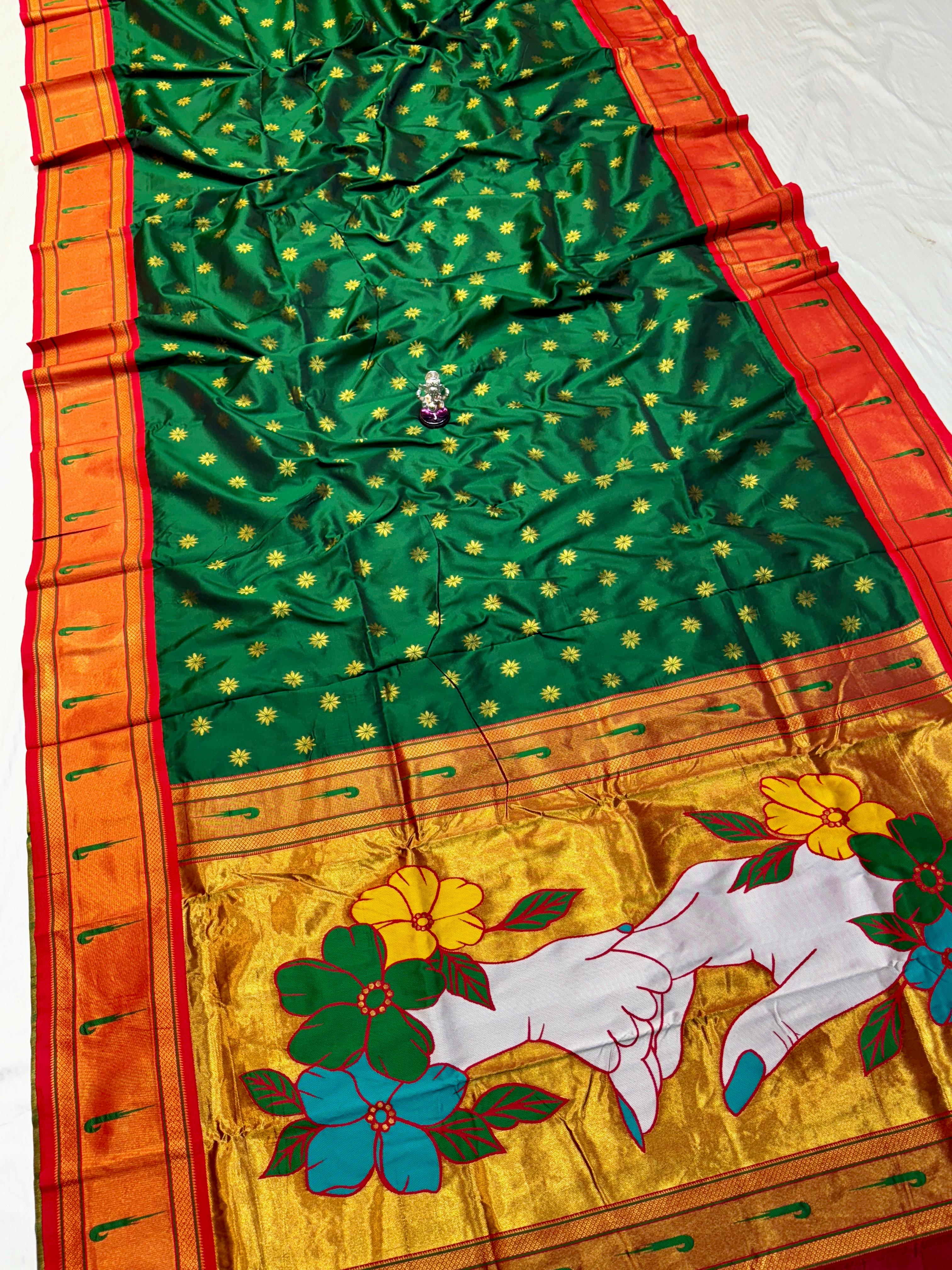 Kadiyal Paithani – Premium Katan Silk Saree