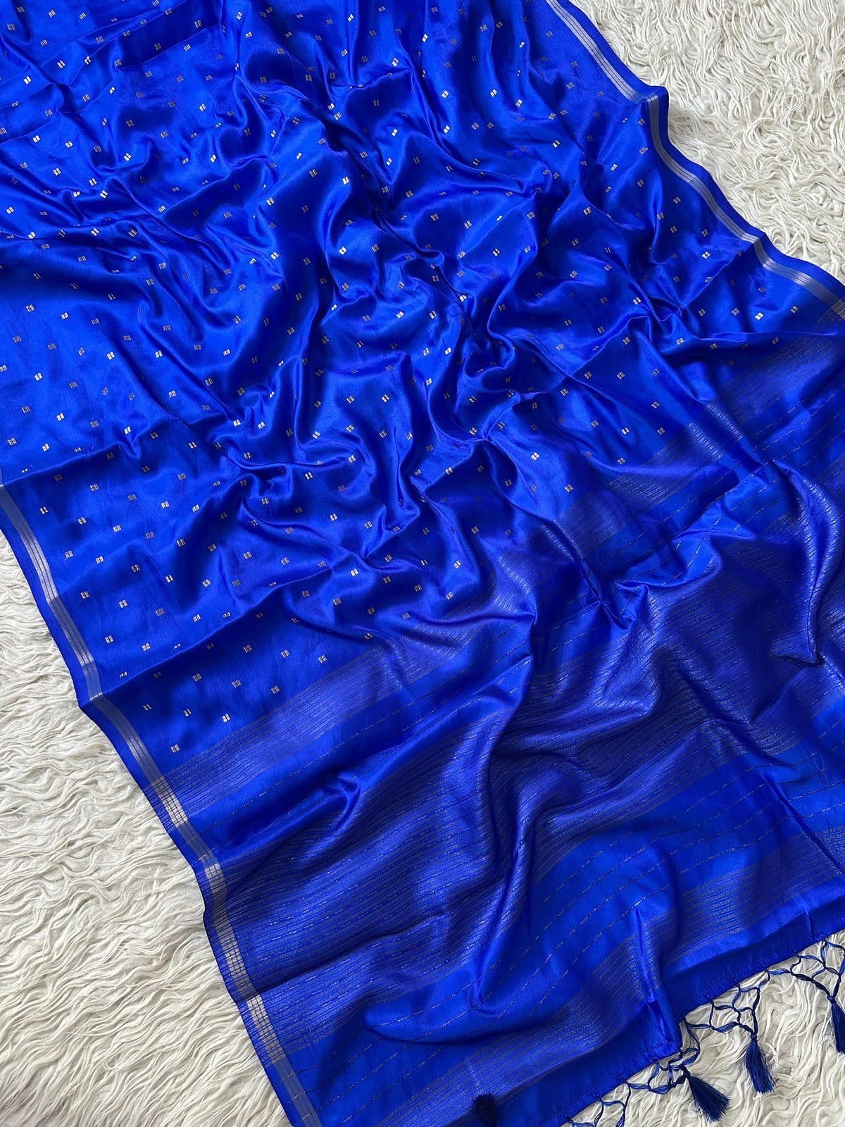 Tropical Charm – Elegant Kota Viscose/Semi Silk Boota Saree