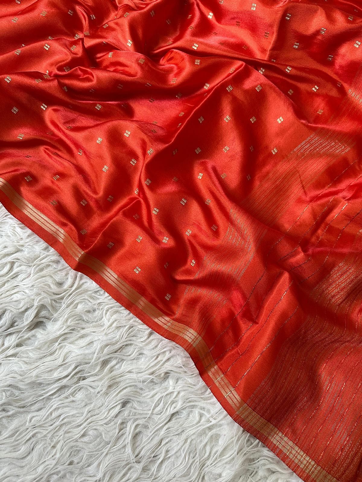 Daytime Elegance – Kota Viscose/Semi Silk Saree with Subtle Boota Design