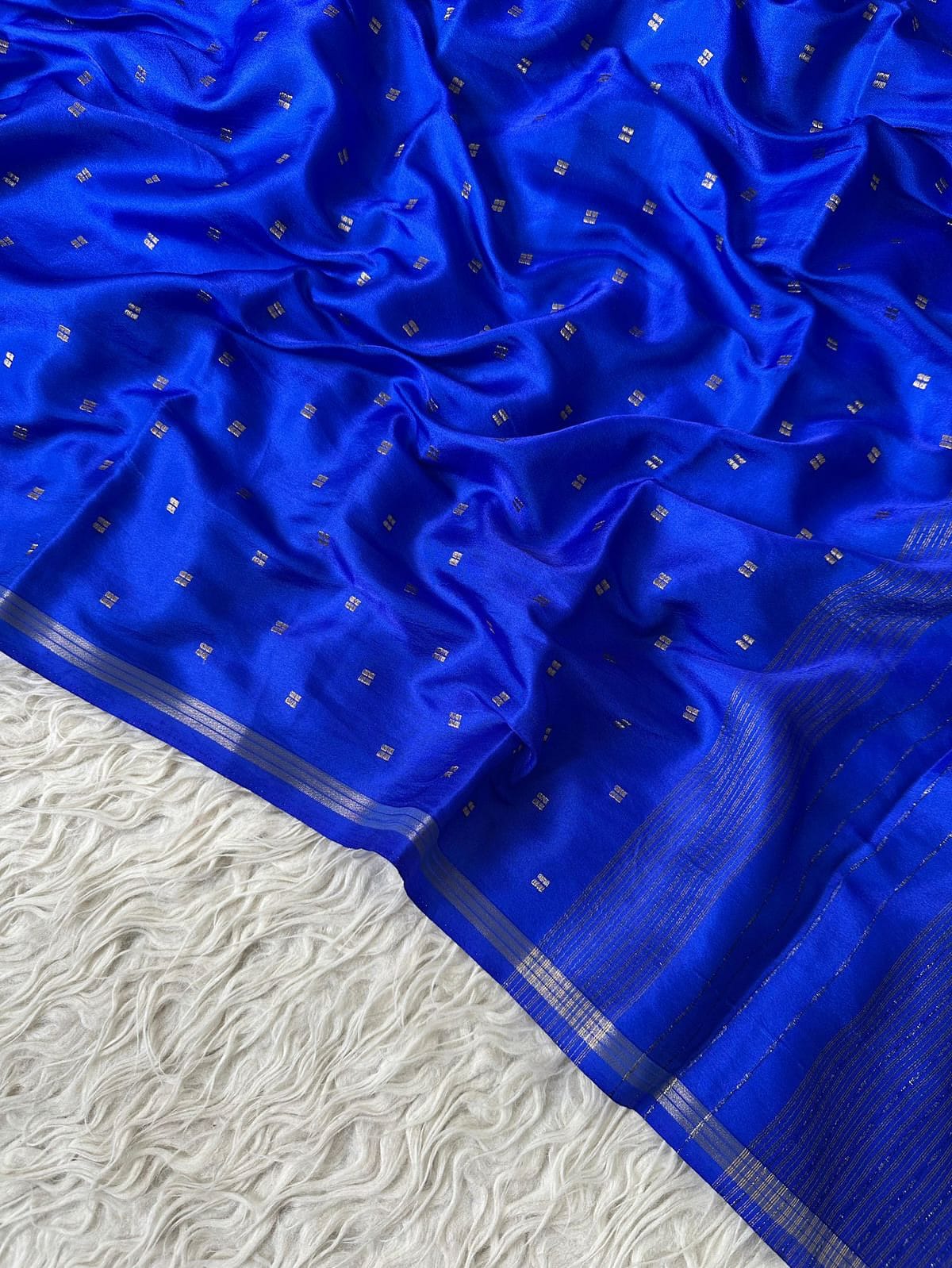 Tropical Charm – Elegant Kota Viscose/Semi Silk Boota Saree