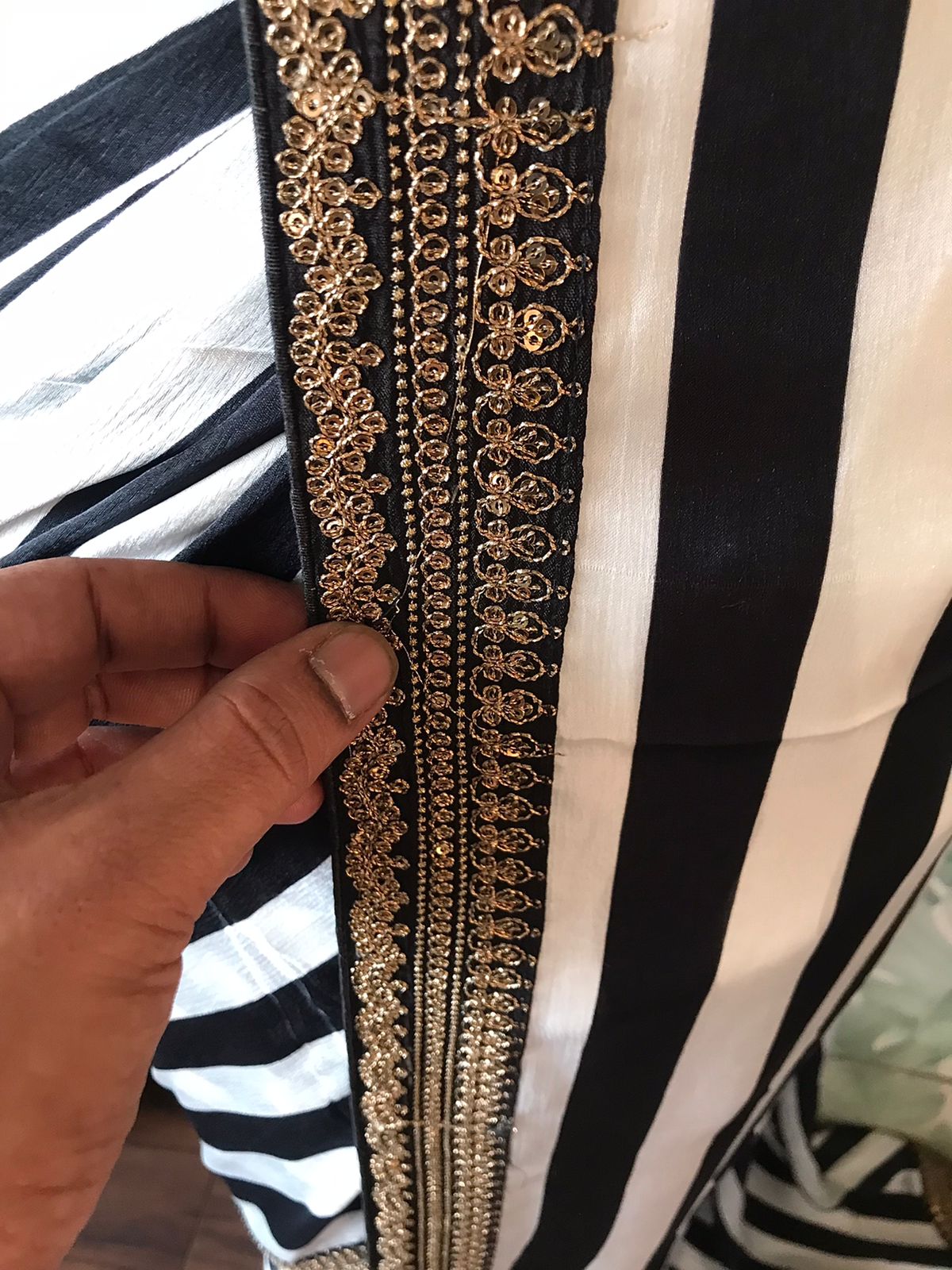 Luxurious Chinnon Satin Silk Saree with Designer Lace Border & Contrast Black Blouse