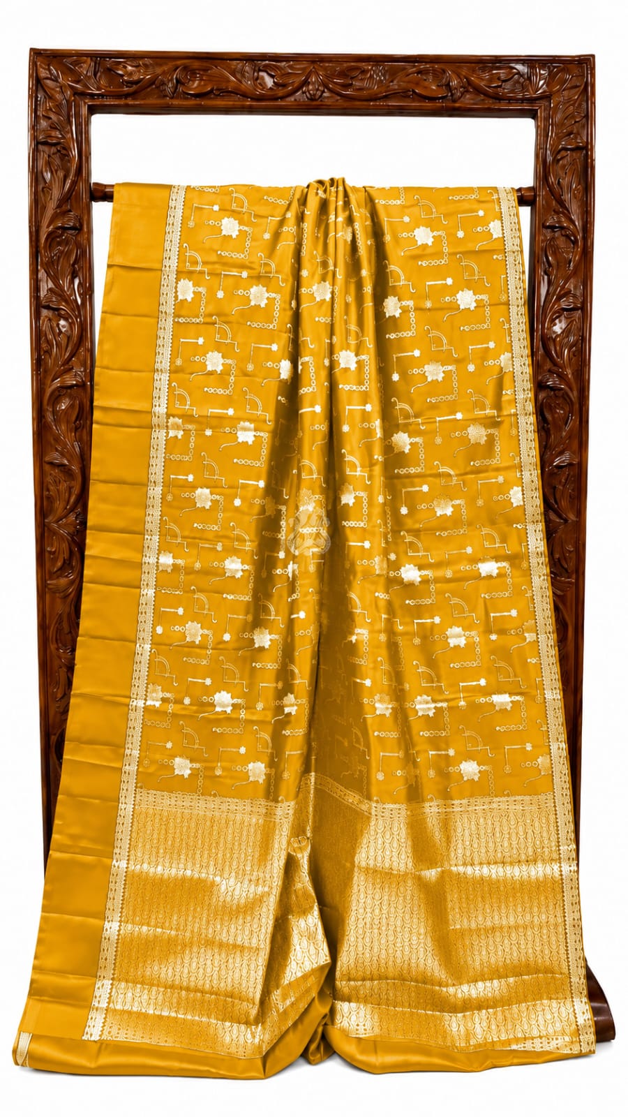 Exclusive New Arrival Banarasi Premium Raw Mango Silk Saree
