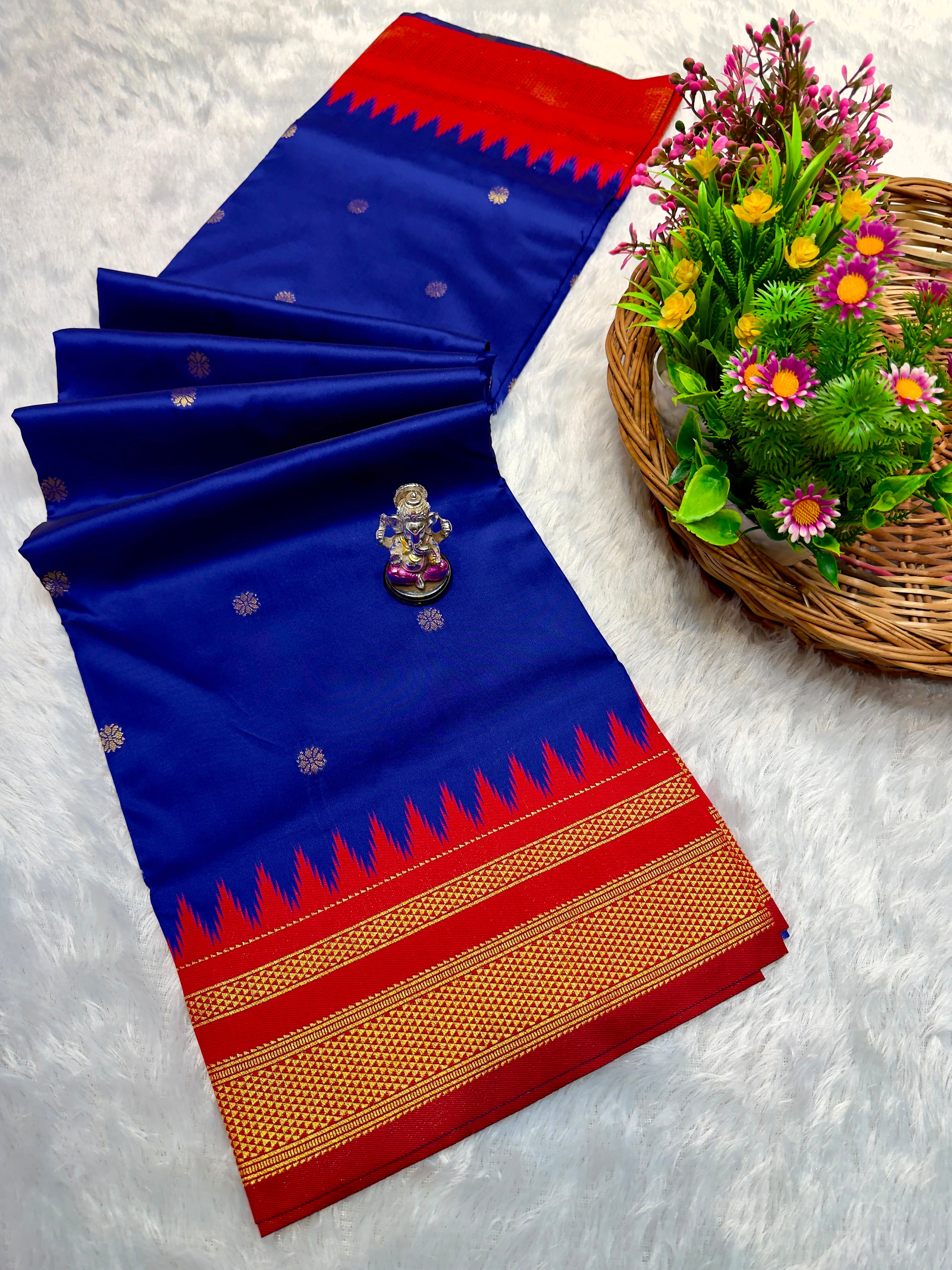 Patola Pallu Irkal Paithani – Premium Katan Silk Saree
