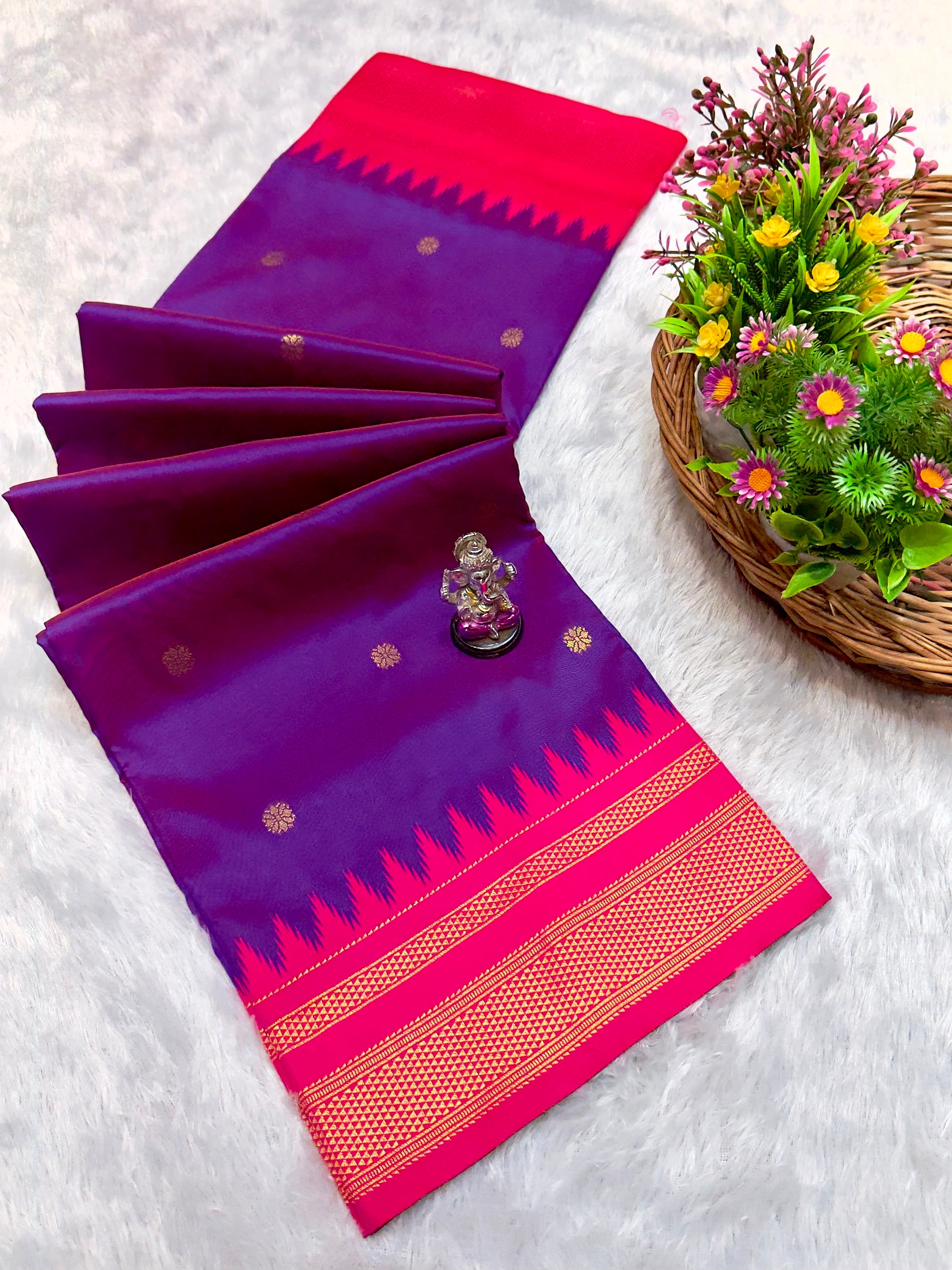 Patola Pallu Irkal Paithani – Premium Katan Silk Saree