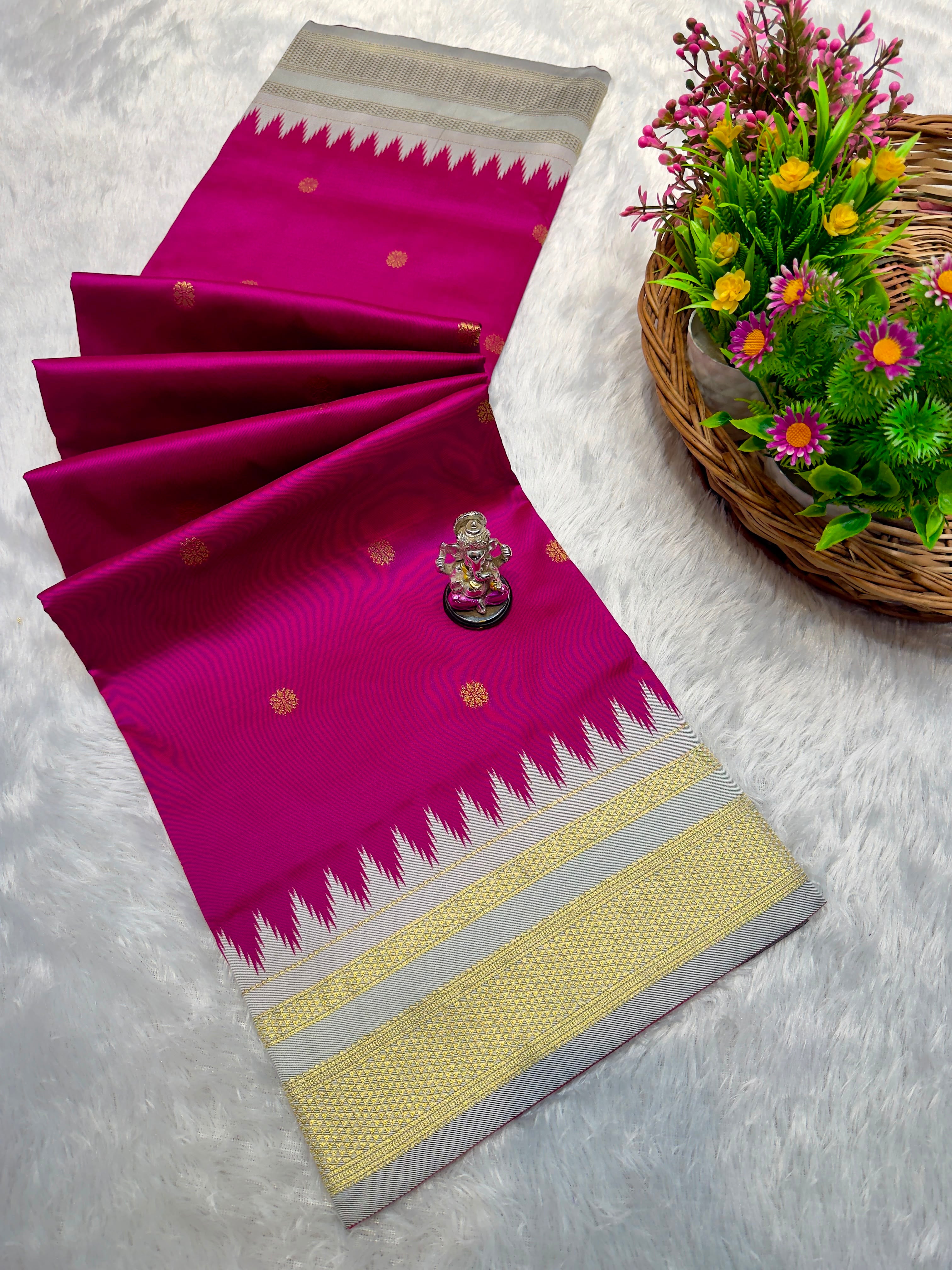 Patola Pallu Irkal Paithani – Premium Katan Silk Saree