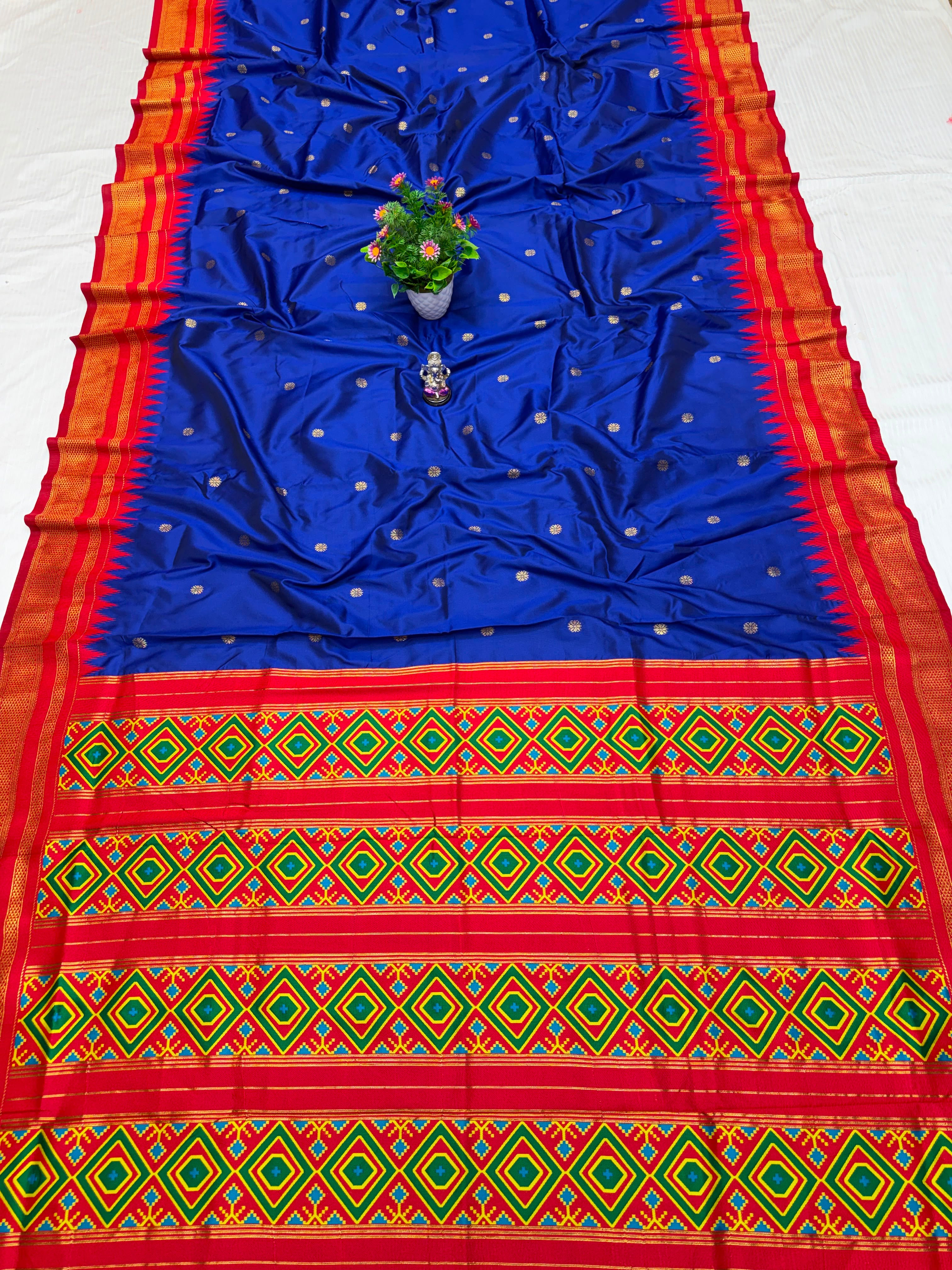 Patola Pallu Irkal Paithani – Premium Katan Silk Saree