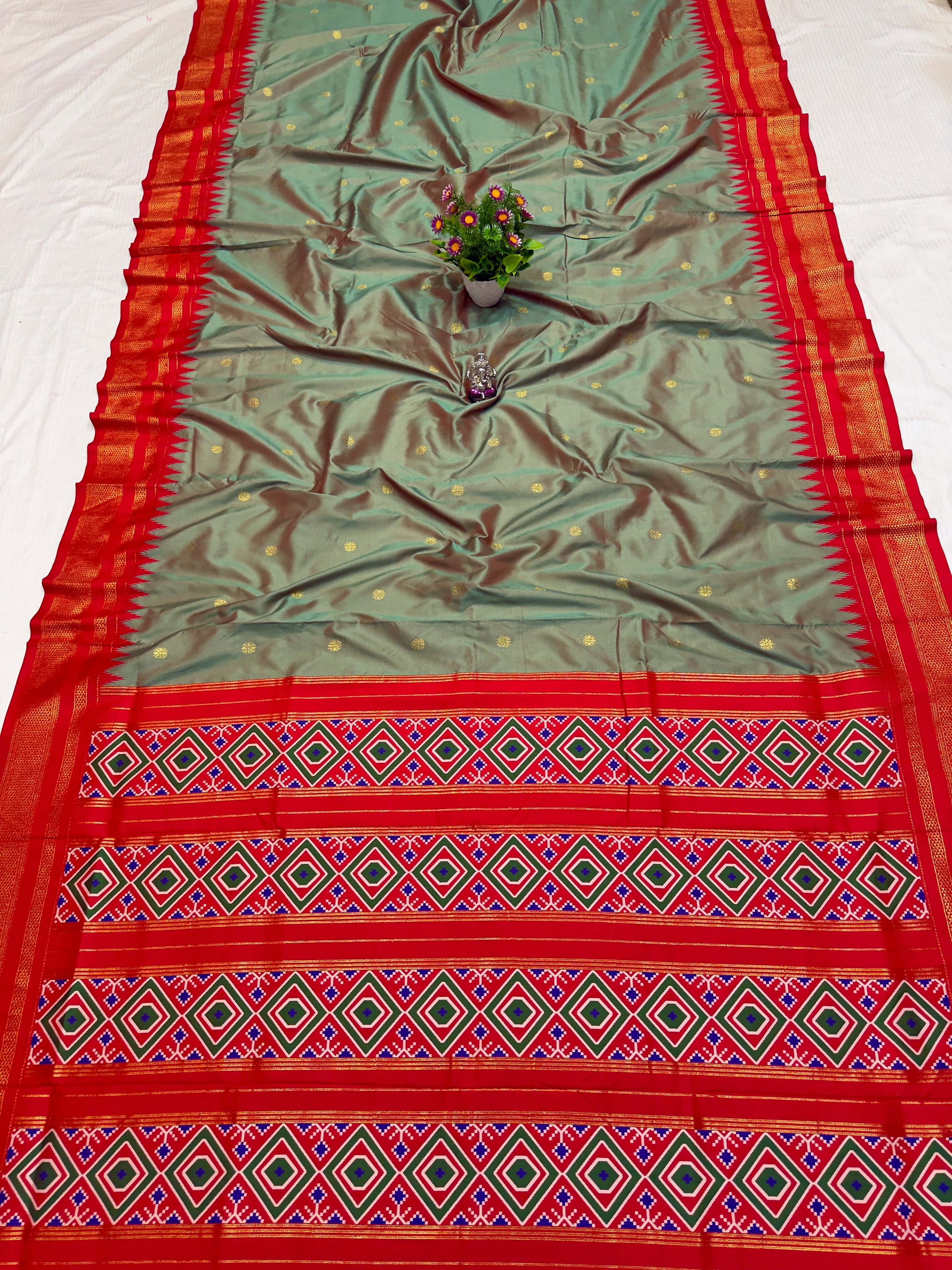 Patola Pallu Irkal Paithani – Premium Katan Silk Saree