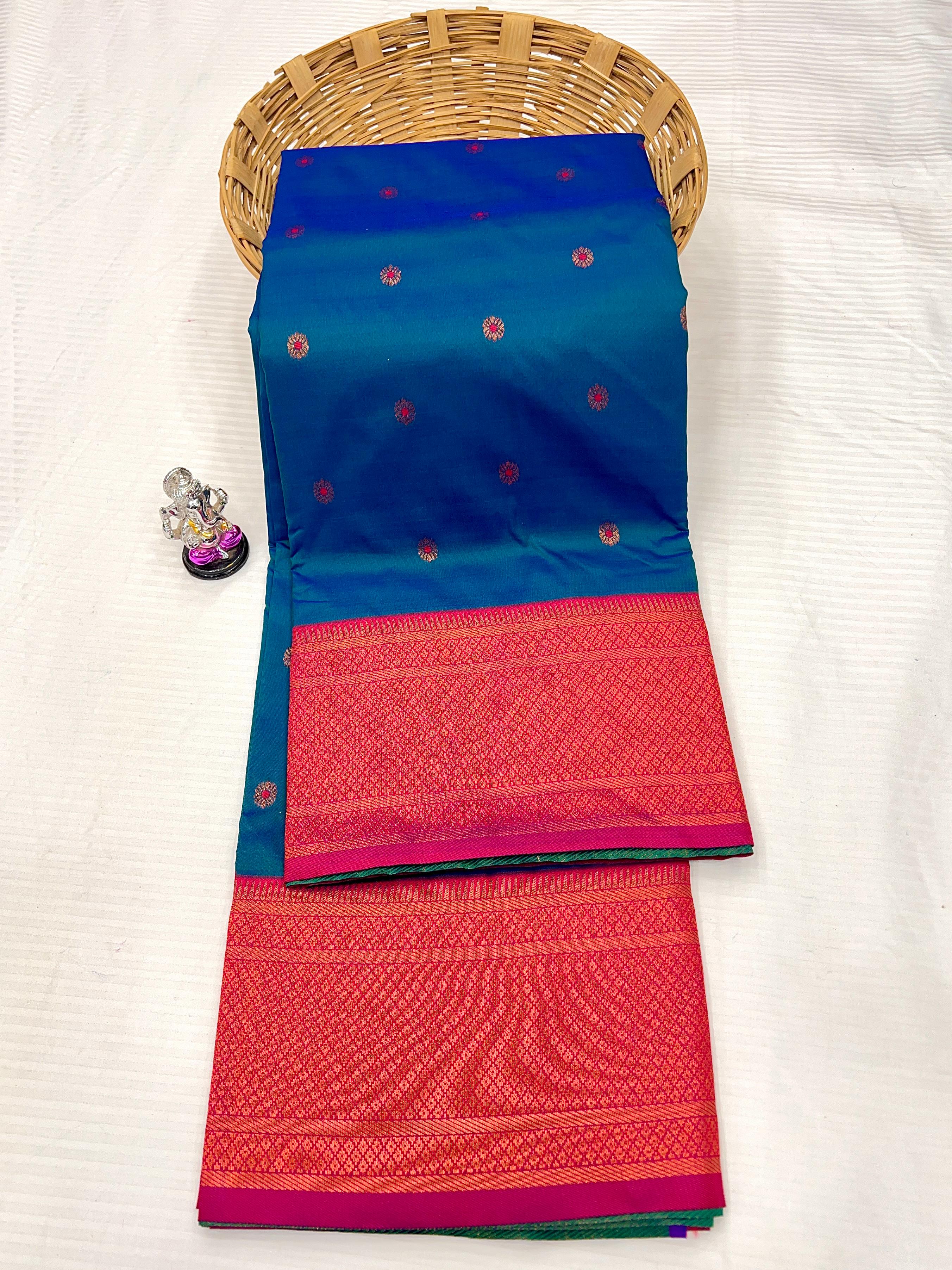 Elegant Kadiyal Paithani Saree in Premium Katan Silk
