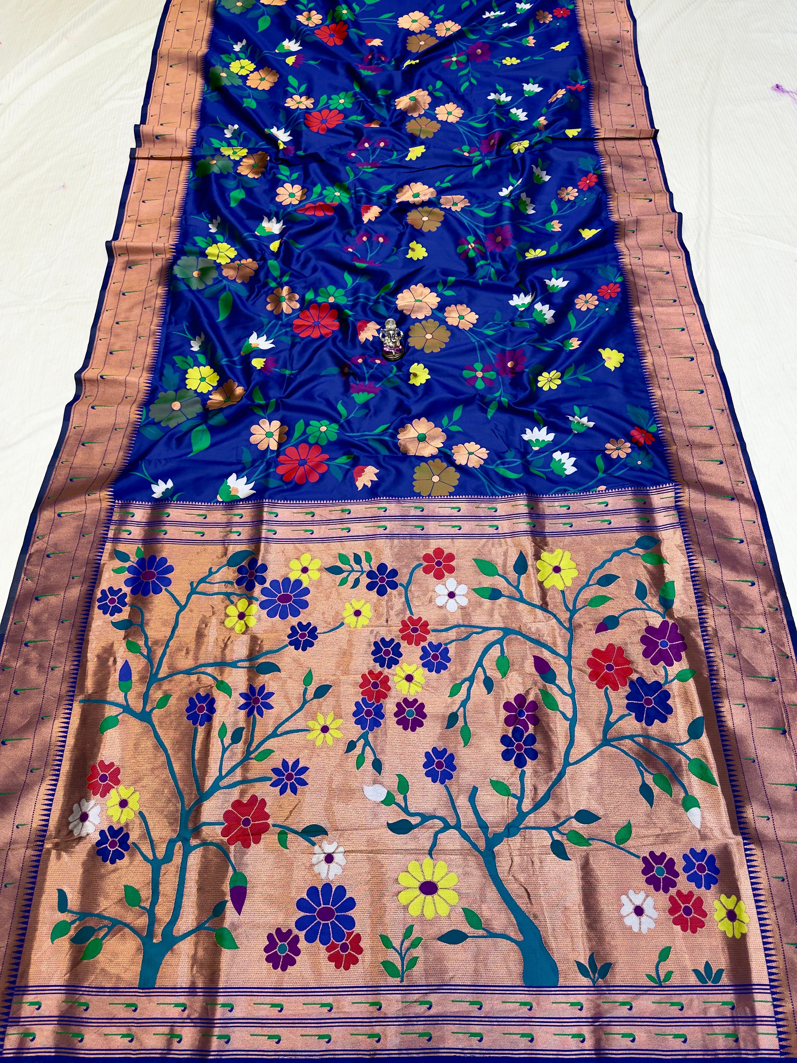 Premium Brocade Paithani Silk Saree