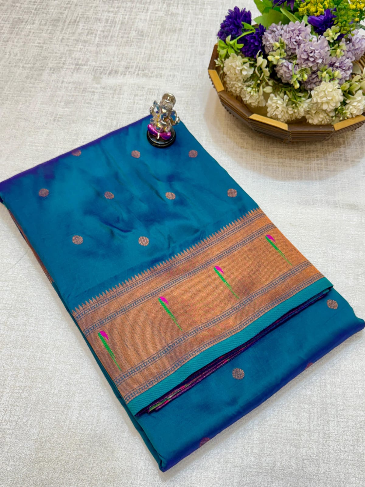 Adi Shakti Paithani – Premium Katan Silk Saree