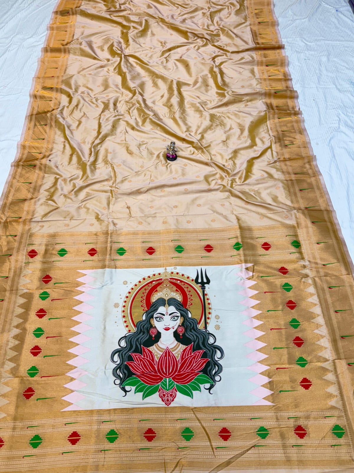 Adi Shakti Paithani – Premium Katan Silk Saree