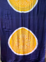 Pink & Blue Harmony – Rasmandal Circle Bandhani Edit