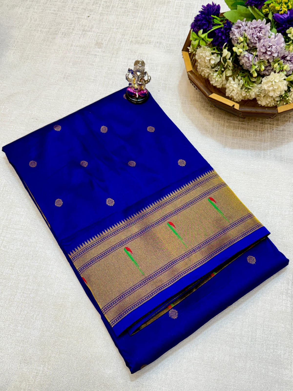 Adi Shakti Paithani – Premium Katan Silk Saree